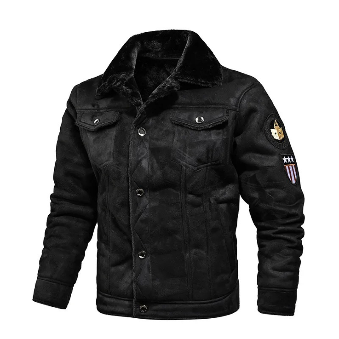 Magnus™ Warme und Vielseitige Herrenllederjacke