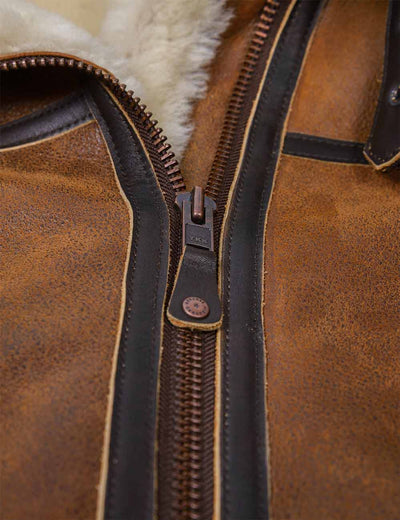 Sebastian™ Herrenbomberjacke Mit Kunstfellkapuze