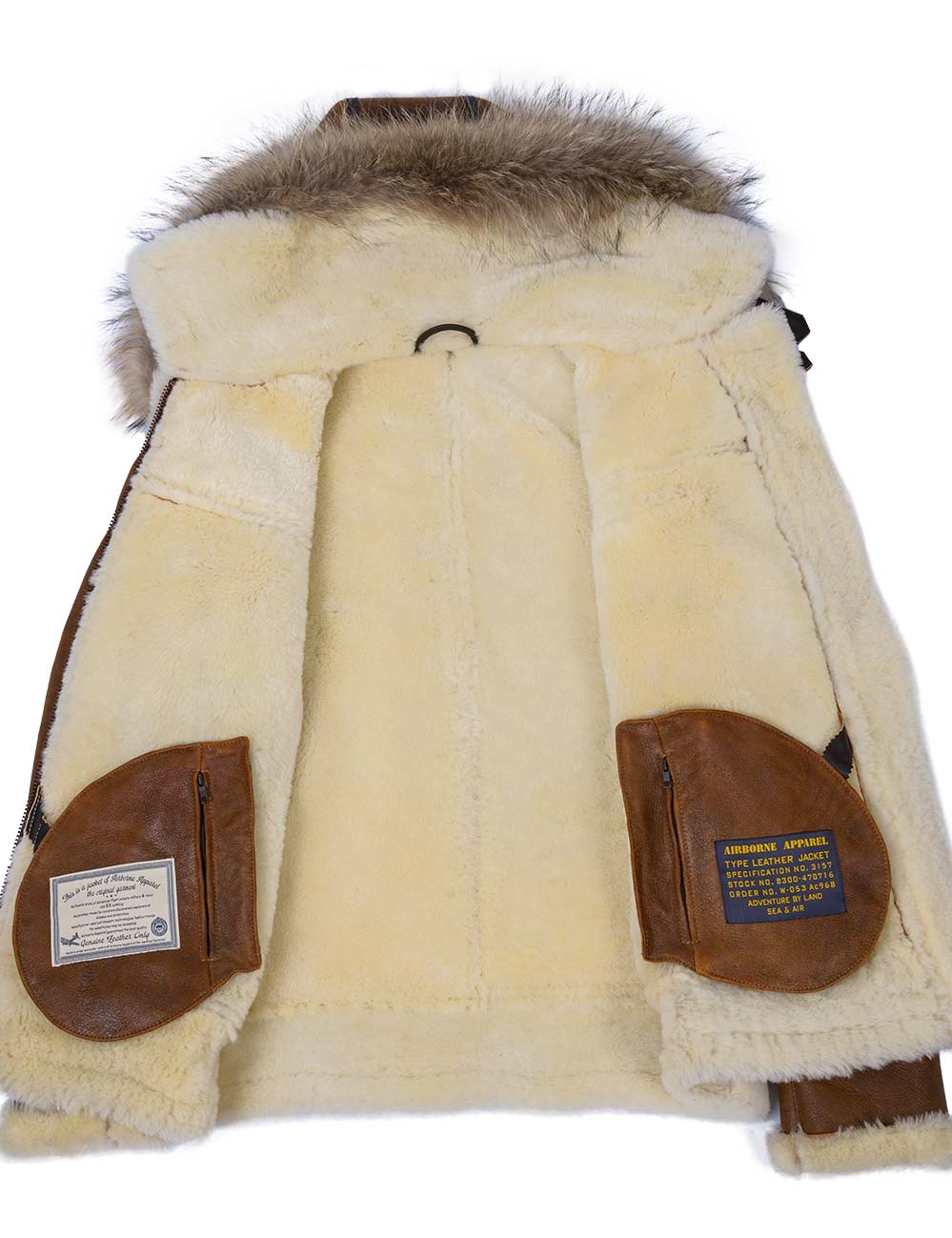 Sebastian™ Herrenbomberjacke Mit Kunstfellkapuze